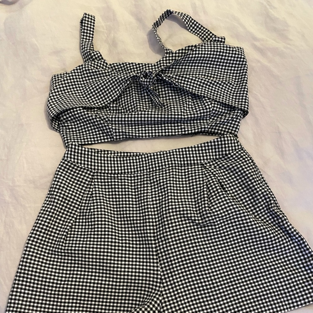 Top and short set